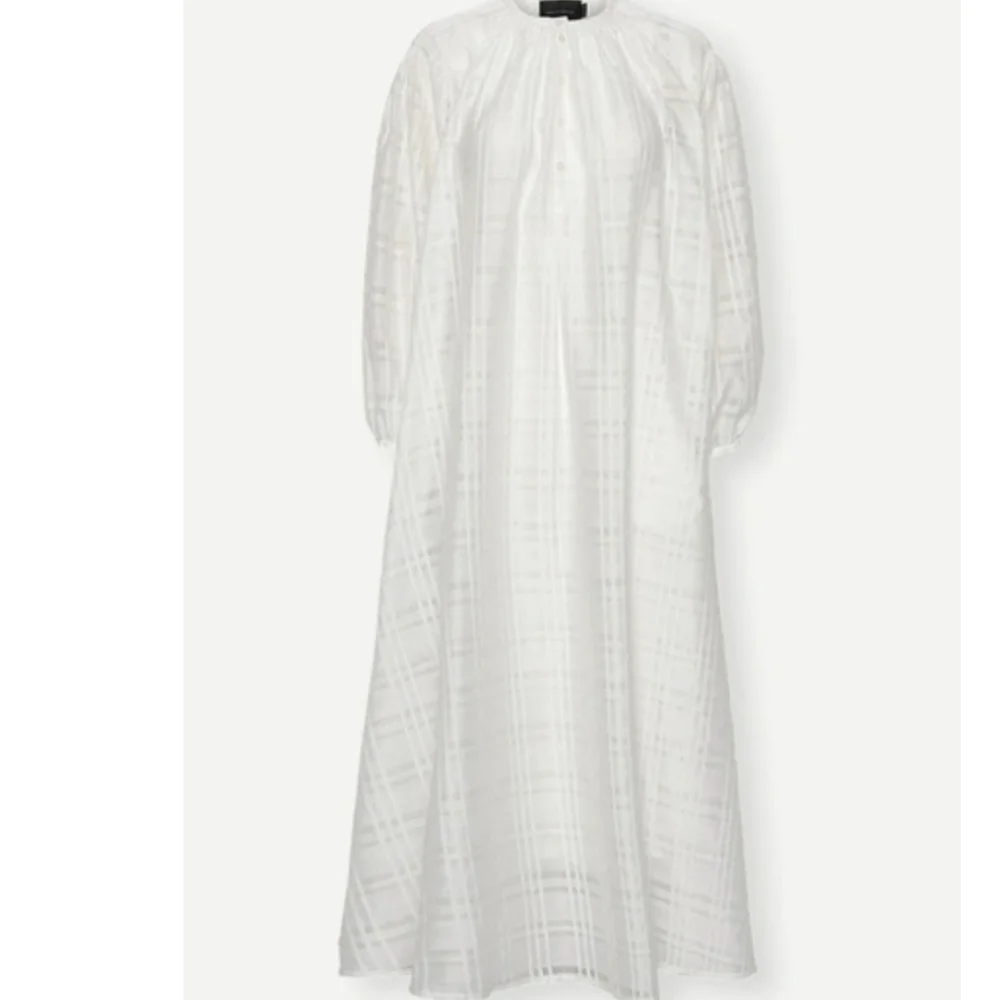 Birgette Herskind White Maxi Dress Size 36 - Picture 4 of 16